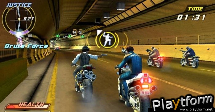 Pursuit Force: Extreme Justice (PSP)