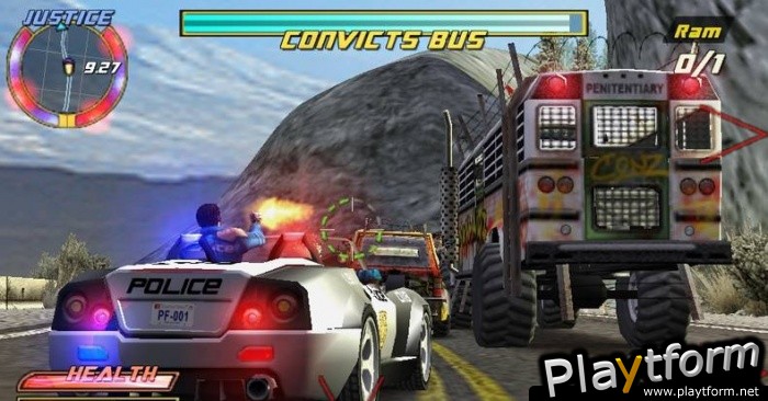 Pursuit Force: Extreme Justice (PSP)