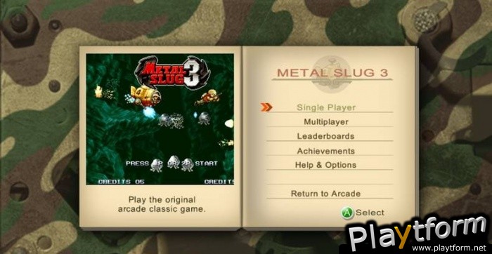 Metal Slug 3 (Xbox 360)