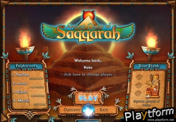 Ancient Quest of Saqqarah (PC)