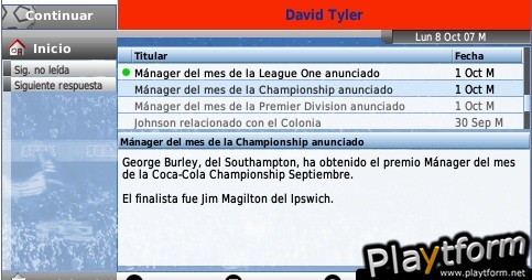 Football Manager Handheld 2008 (PSP)