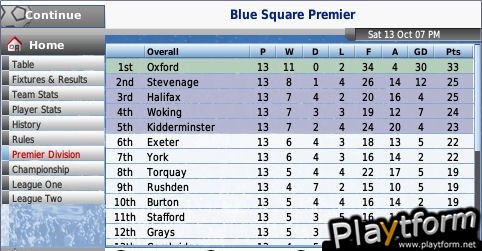 Football Manager Handheld 2008 (PSP)