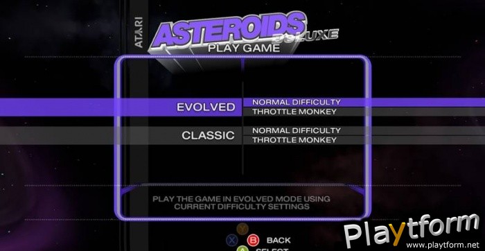 Asteroids & Asteroids Deluxe (Xbox 360)