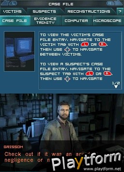 CSI: Dark Motives (DS)