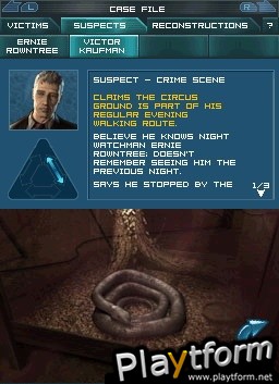 CSI: Dark Motives (DS)