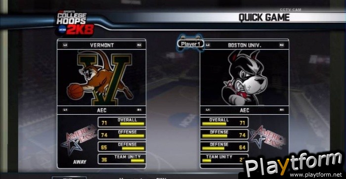 College Hoops 2K8 (PlayStation 3)