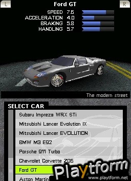 Need for Speed ProStreet (DS)