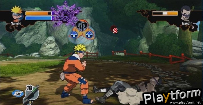 Naruto: Rise of a Ninja (Xbox 360)