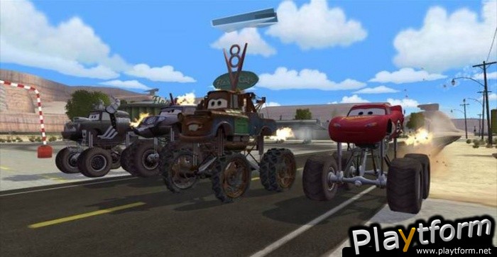 Cars Mater-National Championship (PlayStation 2)