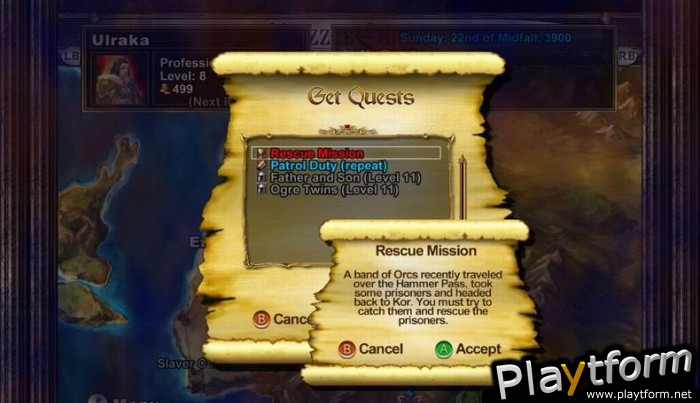 Puzzle Quest: Challenge of the Warlords (Xbox 360)