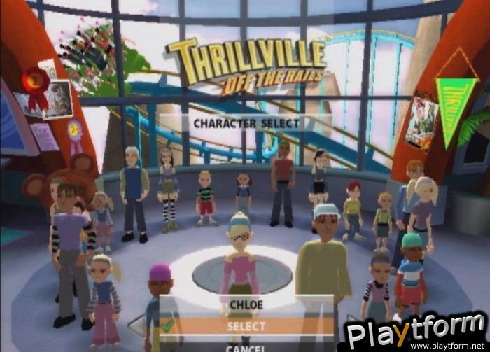 Thrillville: Off the Rails (PlayStation 2)