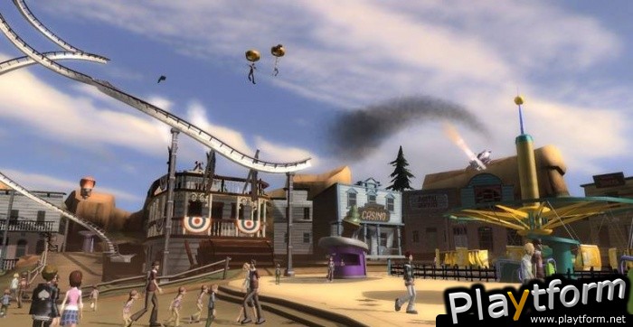 Thrillville: Off the Rails (PlayStation 2)