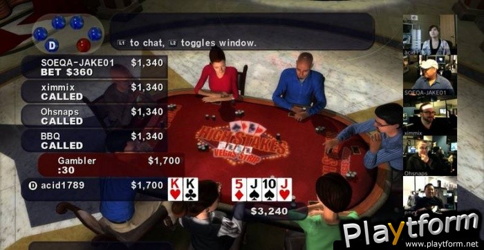 High Stakes on the Vegas Strip: Poker Edition (PlayStation 3)