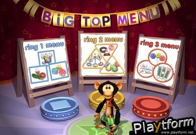 Konami Kids Playground: Alphabet Circus (PlayStation 2)