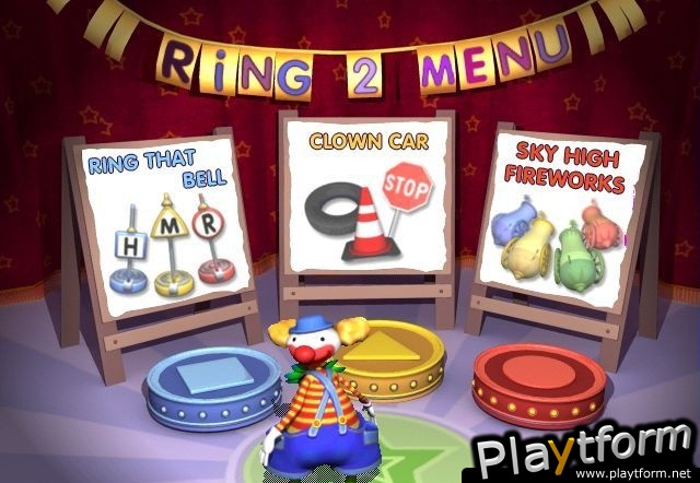 Konami Kids Playground: Alphabet Circus (PlayStation 2)