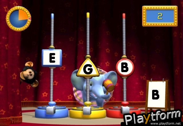 Konami Kids Playground: Alphabet Circus (PlayStation 2)