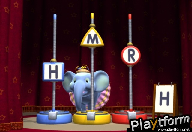 Konami Kids Playground: Alphabet Circus (PlayStation 2)