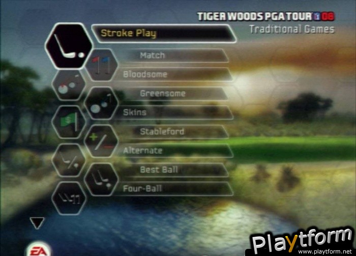 Tiger Woods PGA Tour 08 (PlayStation 2)