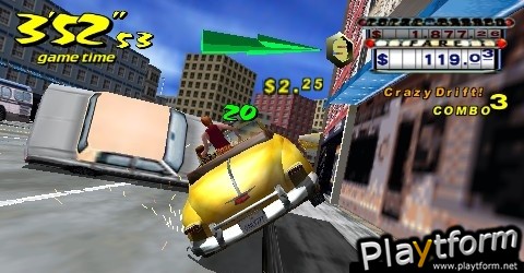 Crazy Taxi: Fare Wars (PSP)