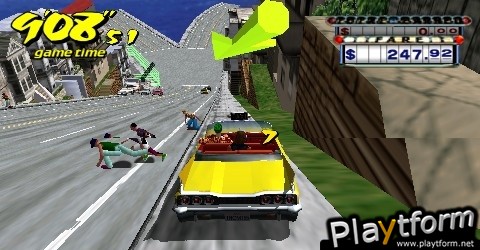 Crazy Taxi: Fare Wars (PSP)