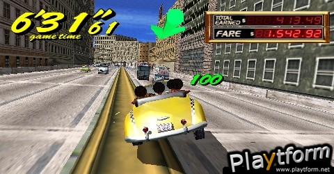 Crazy Taxi: Fare Wars (PSP)