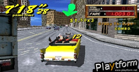 Crazy Taxi: Fare Wars (PSP)