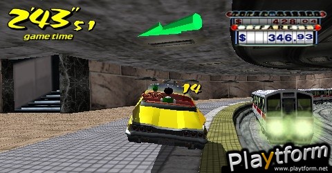 Crazy Taxi: Fare Wars (PSP)