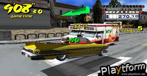 Crazy Taxi: Fare Wars (PSP)