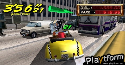 Crazy Taxi: Fare Wars (PSP)