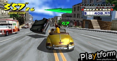 Crazy Taxi: Fare Wars (PSP)