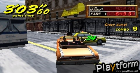 Crazy Taxi: Fare Wars (PSP)