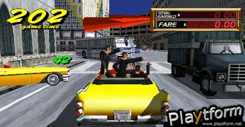 Crazy Taxi: Fare Wars (PSP)