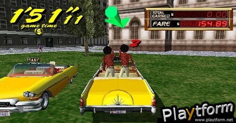 Crazy Taxi: Fare Wars (PSP)