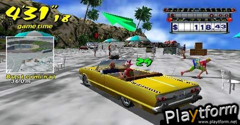 Crazy Taxi: Fare Wars (PSP)