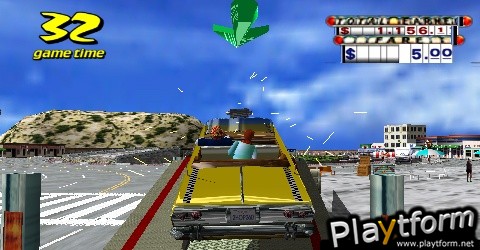 Crazy Taxi: Fare Wars (PSP)