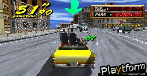 Crazy Taxi: Fare Wars (PSP)