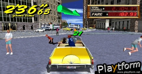 Crazy Taxi: Fare Wars (PSP)