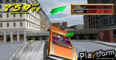 Crazy Taxi: Fare Wars (PSP)