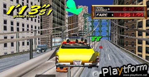 Crazy Taxi: Fare Wars (PSP)