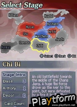 Dynasty Warriors DS: Fighter's Battle (DS)