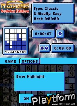 Ultimate Puzzle Games: Sudoku Edition (DS)