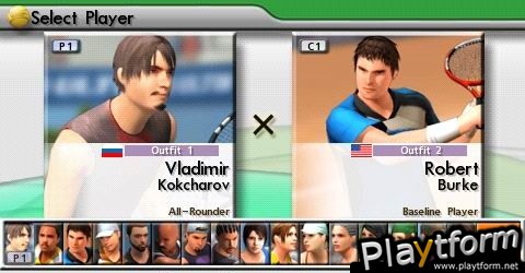 Smash Court Tennis 3 (PSP)