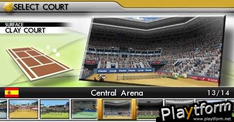 Smash Court Tennis 3 (PSP)