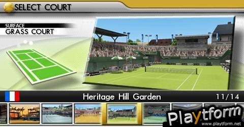 Smash Court Tennis 3 (PSP)