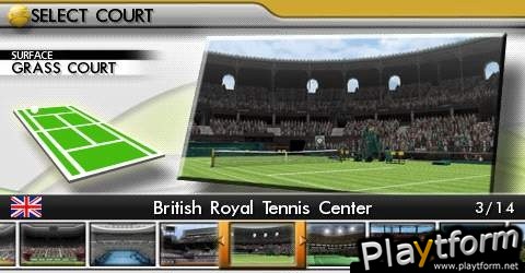 Smash Court Tennis 3 (PSP)