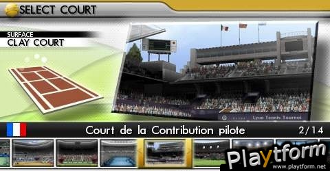 Smash Court Tennis 3 (PSP)