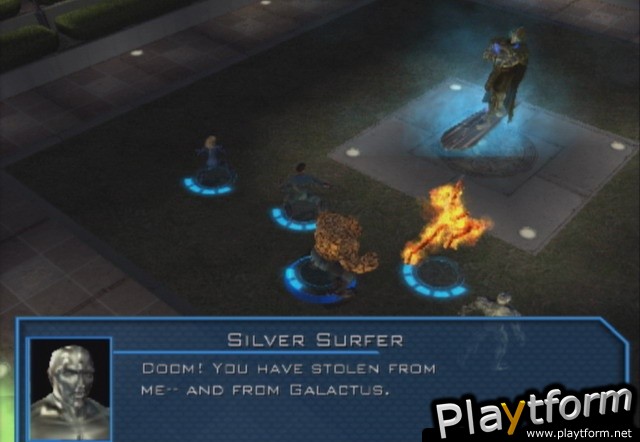 Fantastic Four: Rise of the Silver Surfer (PlayStation 2)