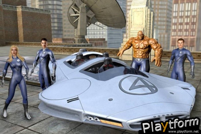 Fantastic Four: Rise of the Silver Surfer (PlayStation 3)