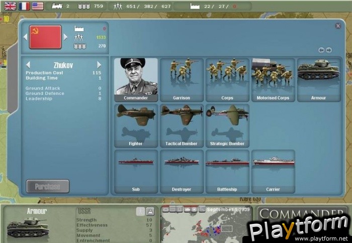 Commander - Europe at War (PC)