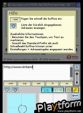 Nintendo DS Web Browser (DS)